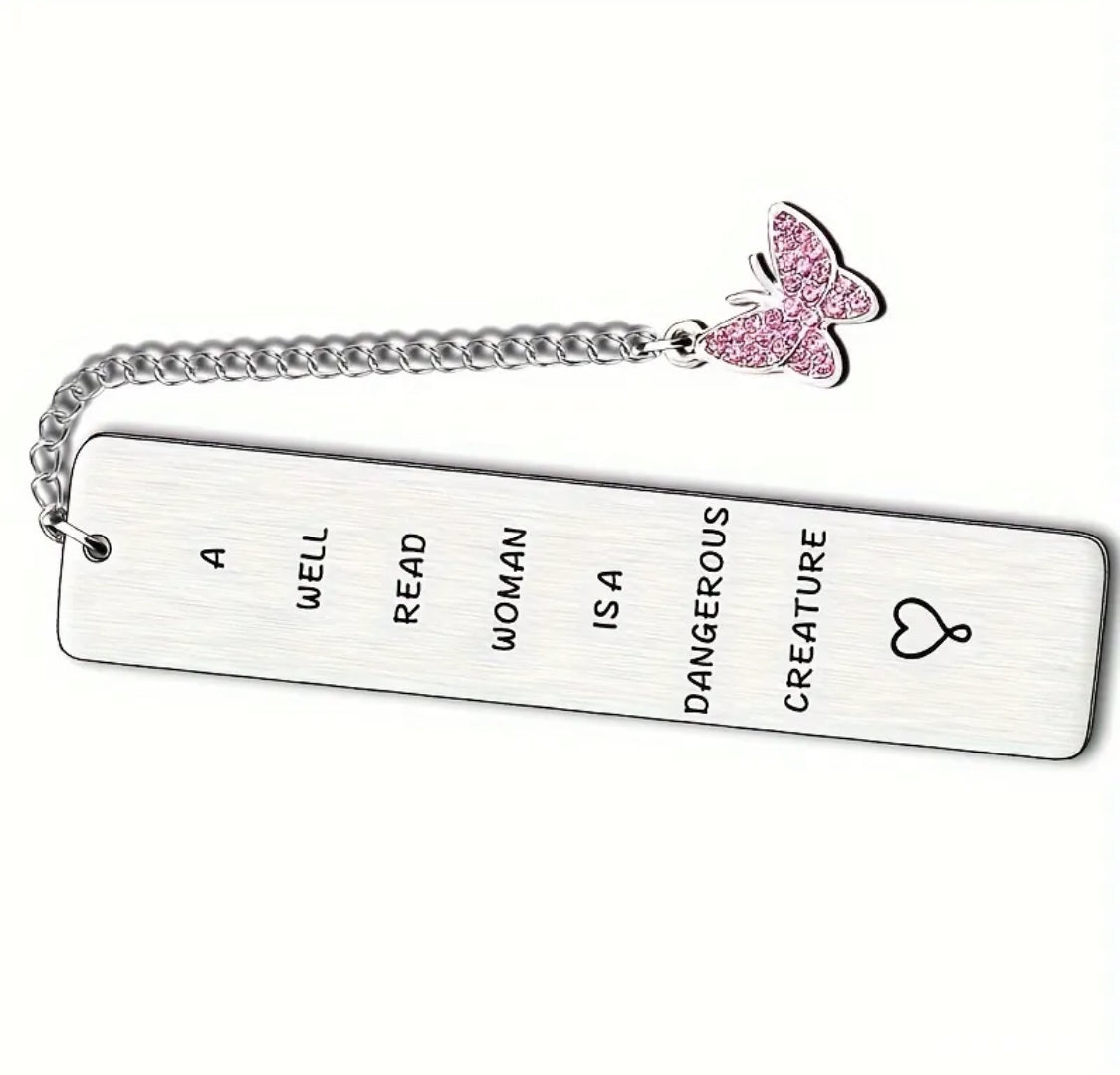 Stainless Steel Bookmark, Enthusiasts Bookmark, Inspirational Graduation Gifts For Girls, Students, Mothers, Grandmothers, Teachers, Colleagues, Christmas Birthday Gifts