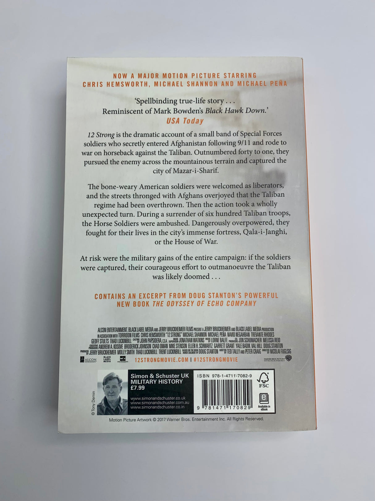 12 Strong: The Declassified True Story of the Horse Soldiers