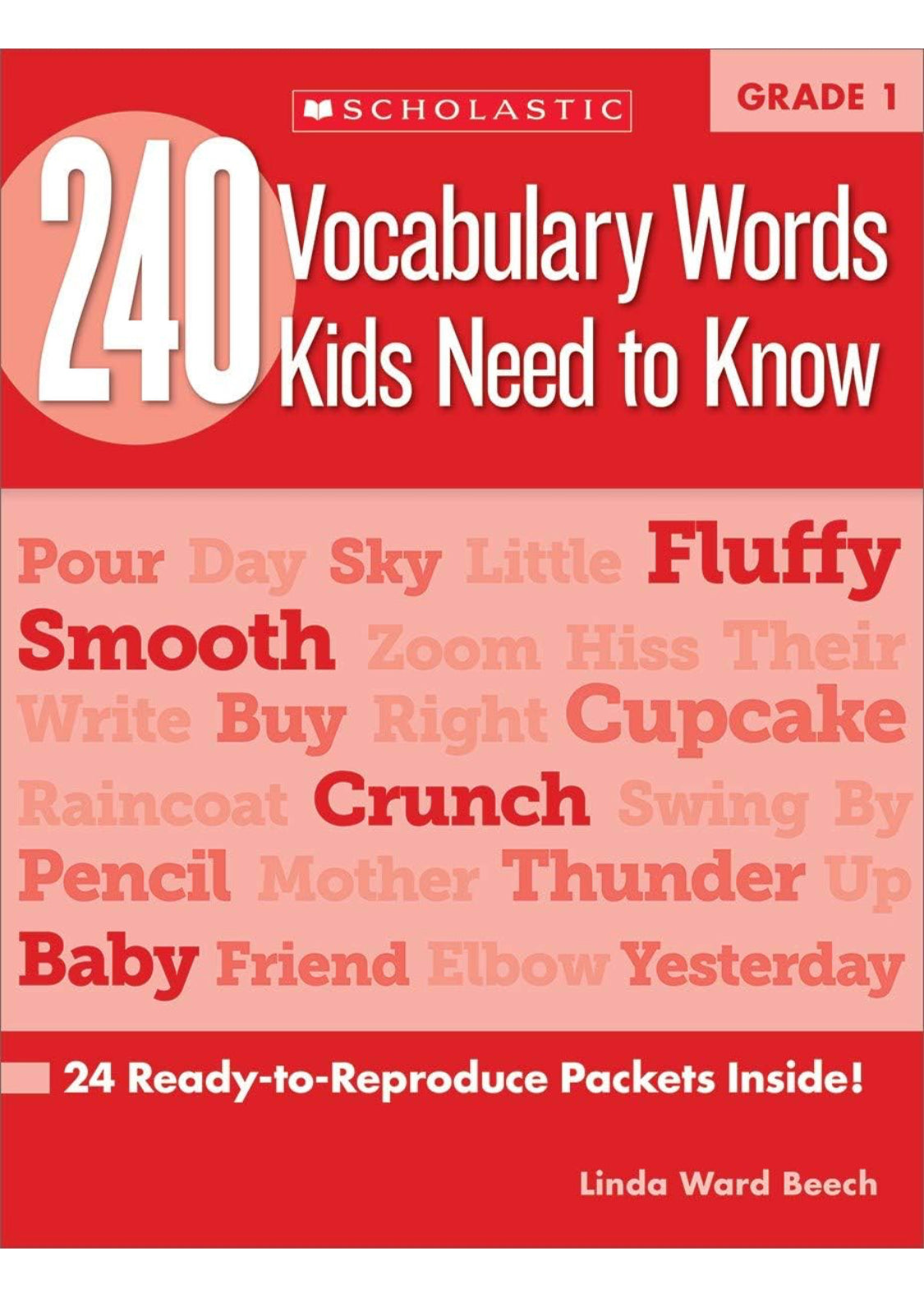 240 Vocabulary Words Kids Need to know 6 books