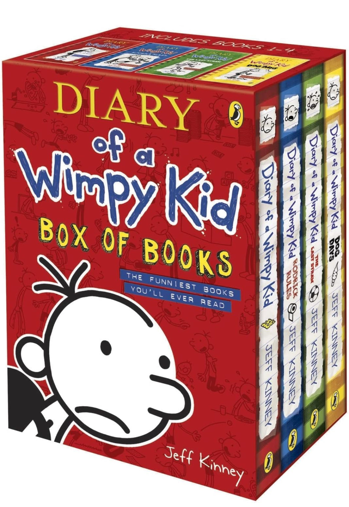 Diary of a Wimpy Kid Box of Books