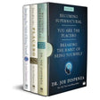 Box set of books by Dr. Joe Dispenza on a white background