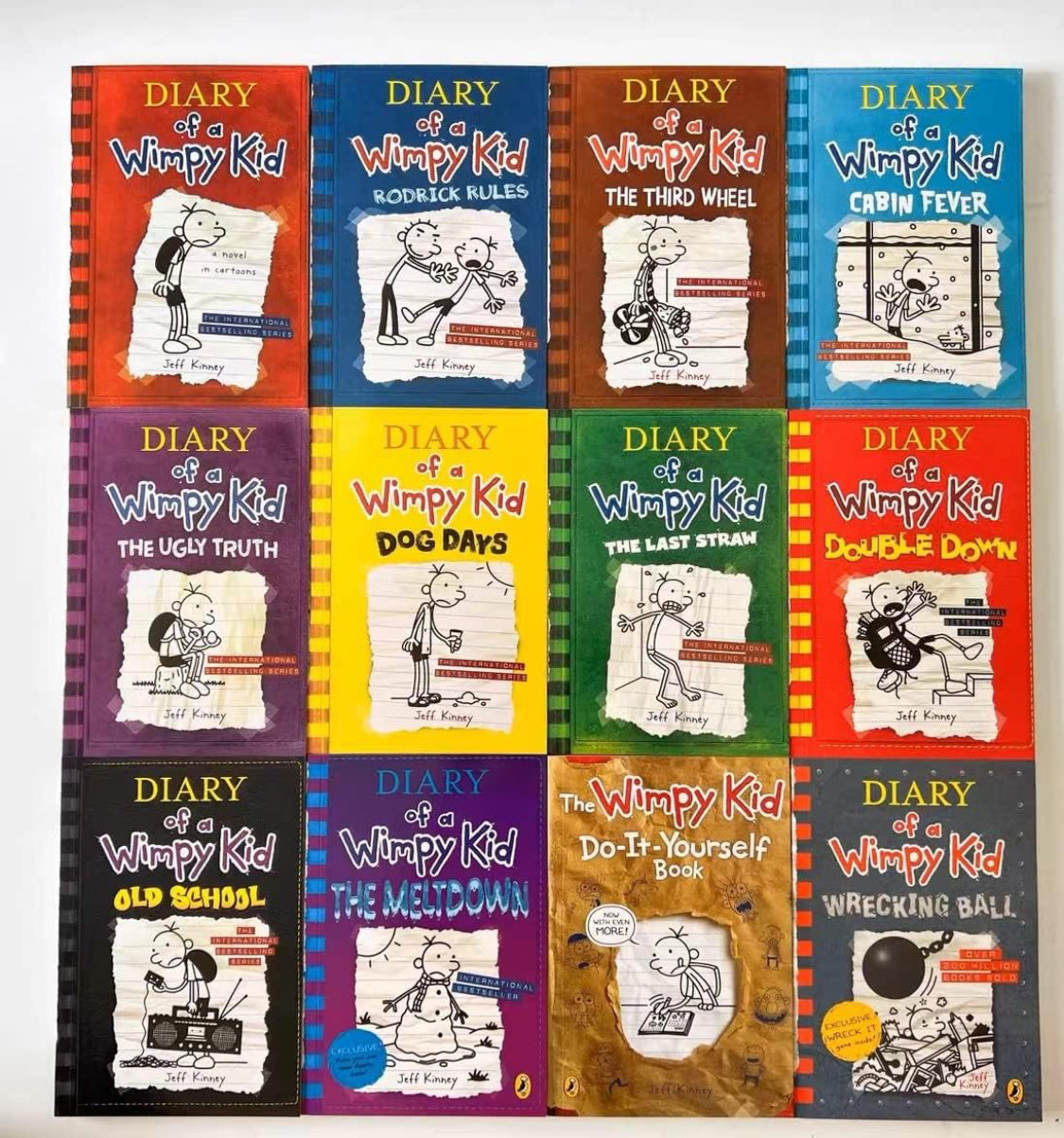 Diary of a Wimpy Kid box of Books 21 books