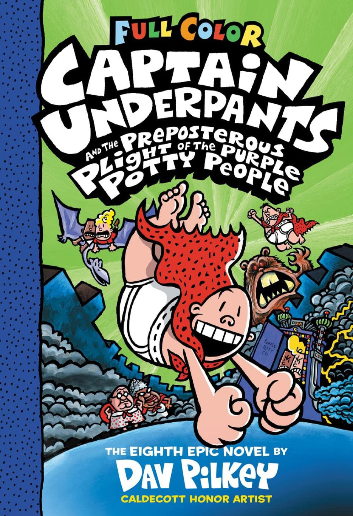 Captain Underpants Books 1-14 Complete FULL COLOR Collection