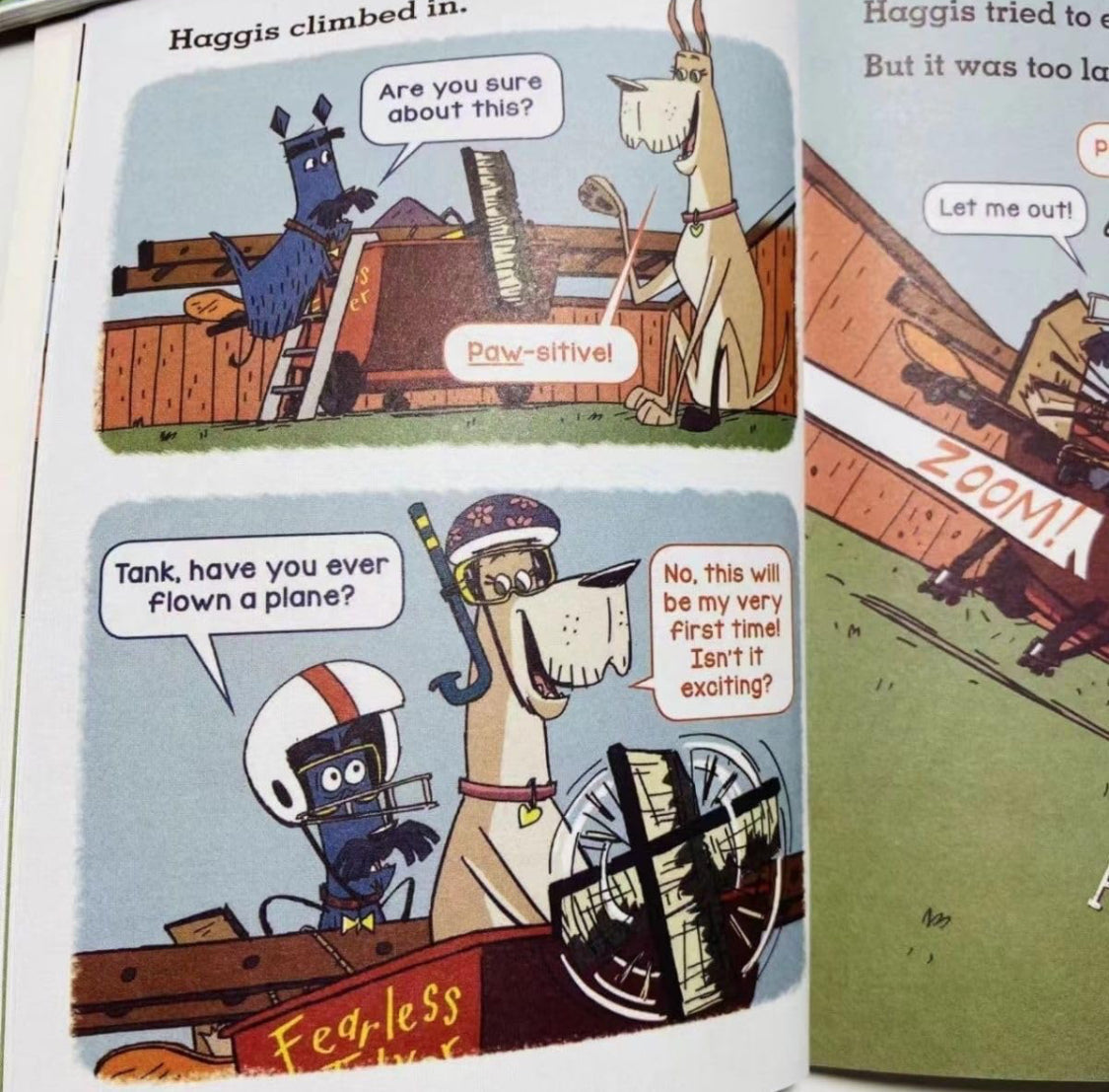 Haggis and Tank Unleashed Three English Learning Music Books (3 books)