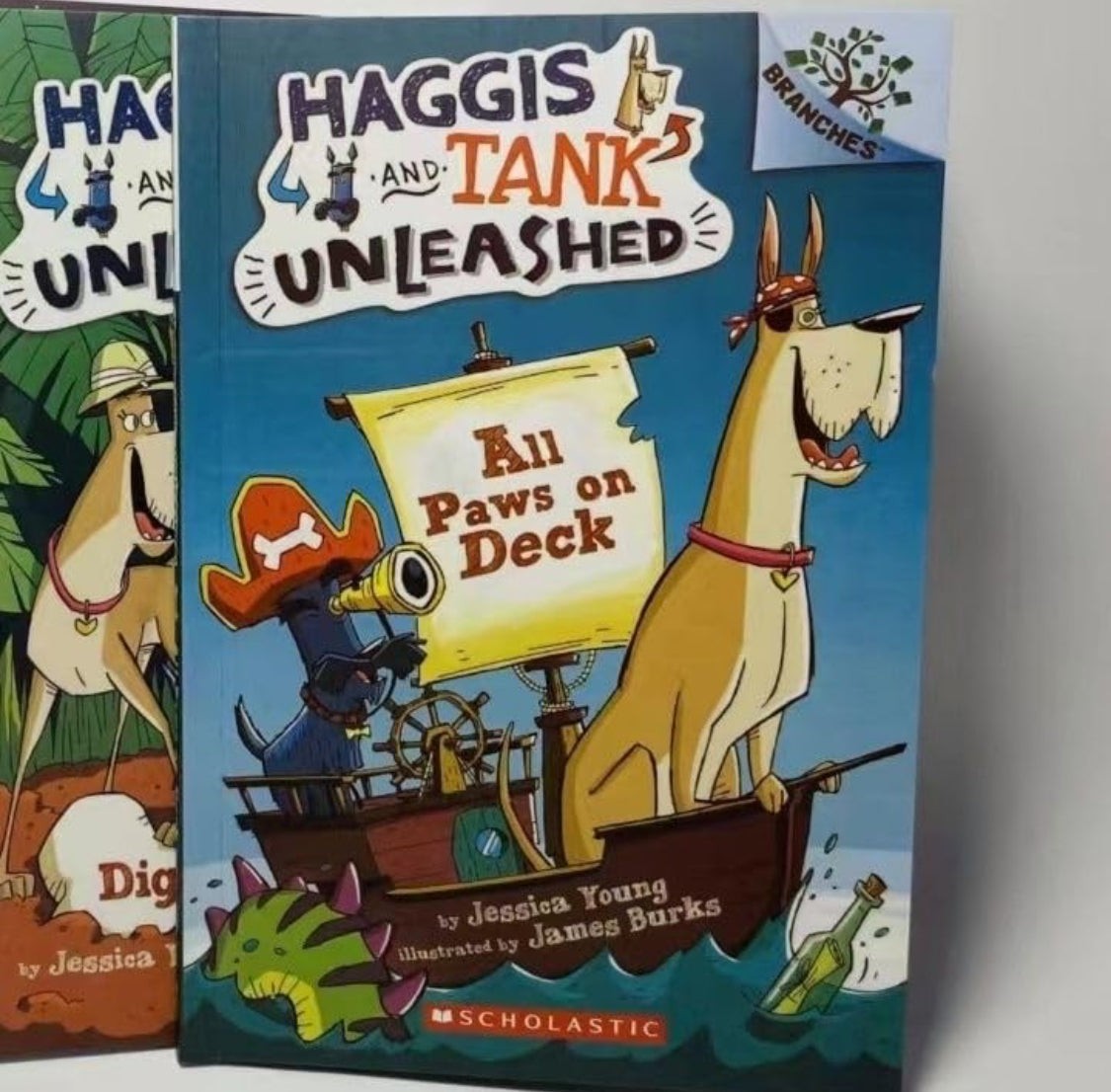 Haggis and Tank Unleashed Three English Learning Music Books (3 books)