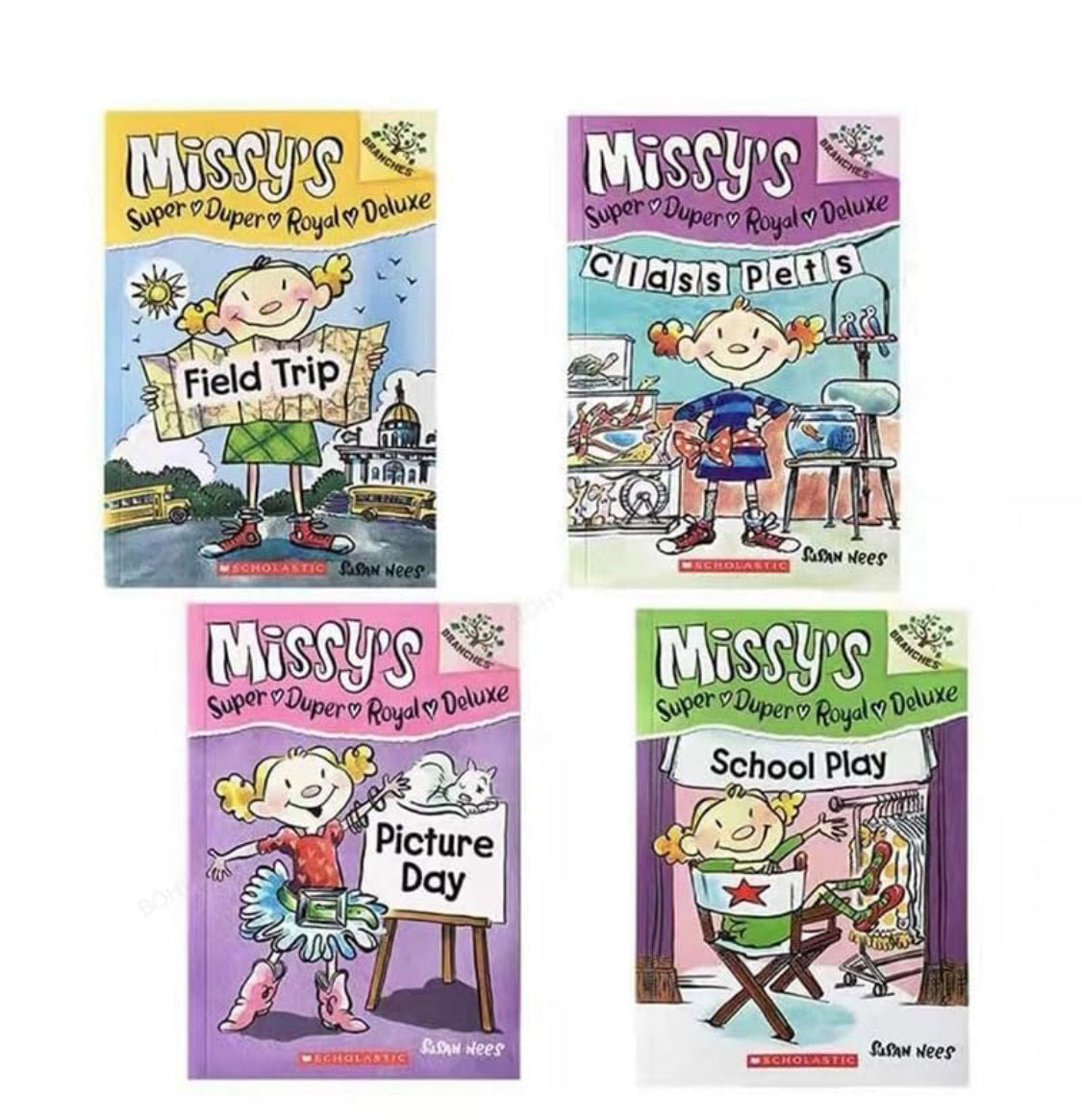 Missy‘s Super Duper Royal Deluxe 4 Books