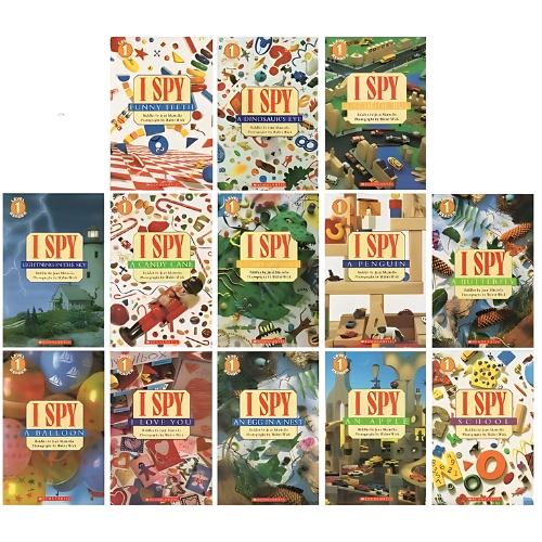 I Spy Reader Collection Visual Discovery 13 English Picture books