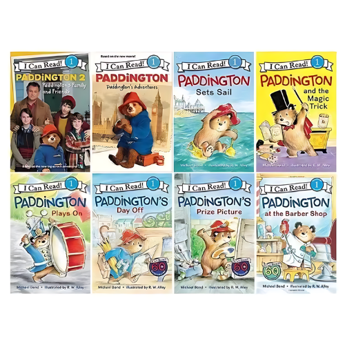 I Can Read Paddington Storybook Kids 8 Books