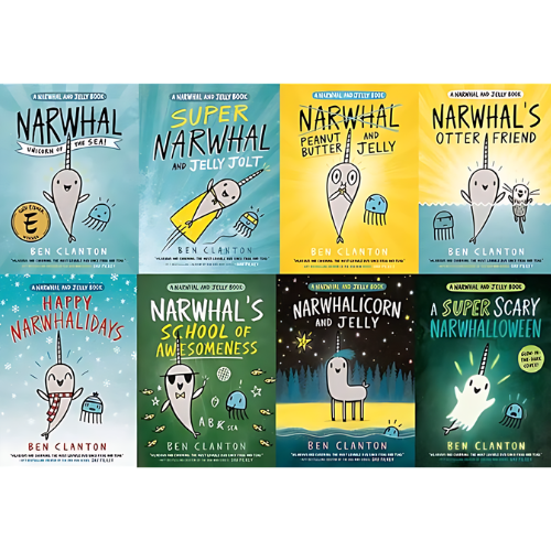 Narwhal and Jelly 8 Books