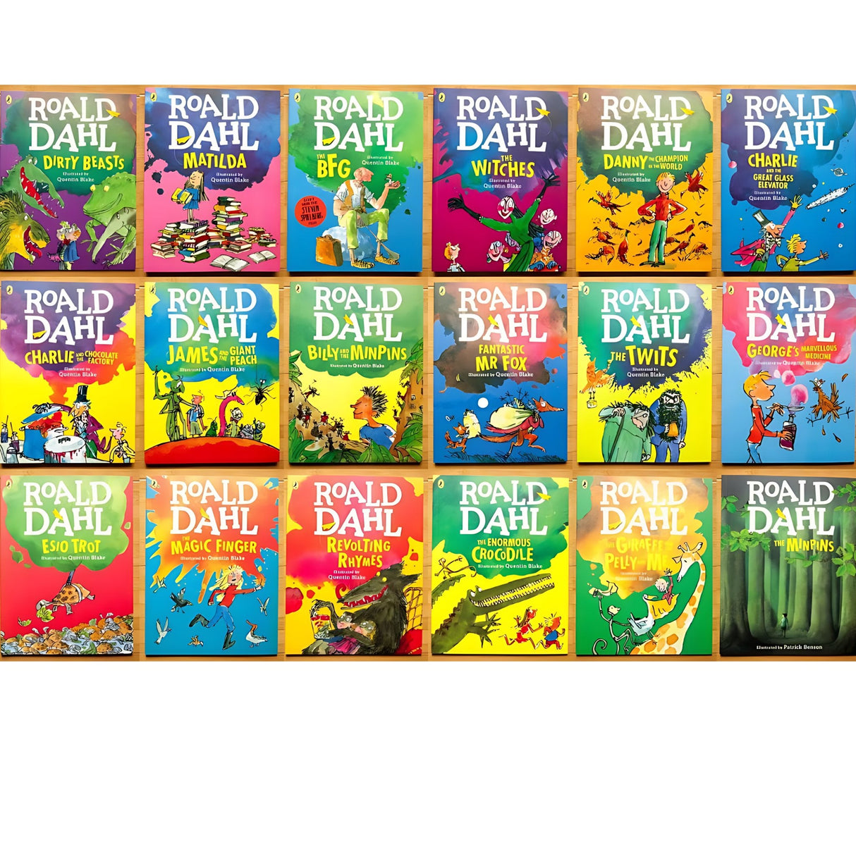 Roald Dahl Collection 18 Books Box Set