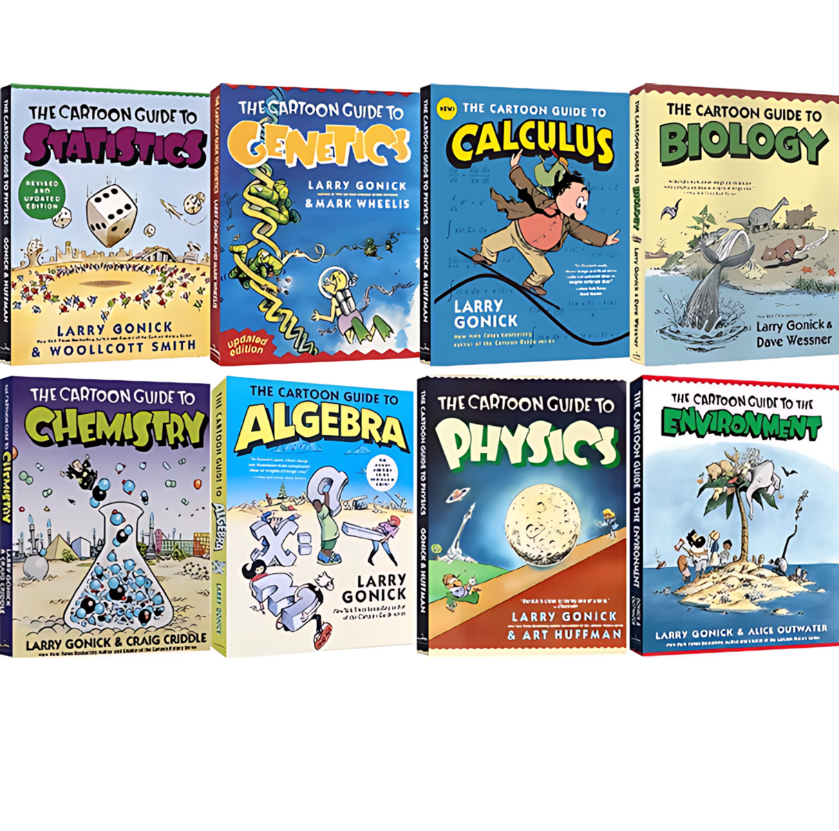 The Cartoon Guide to Algebra/Physics...8 Books