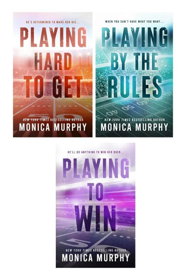 Three book covers by Monica Murphy on a white background