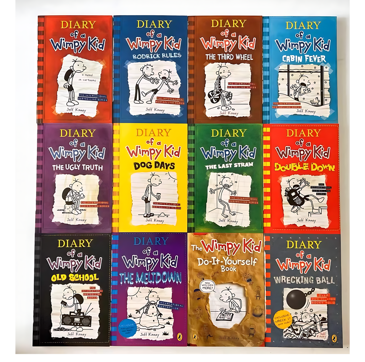 Diary of a Wimpy Kid 1-20 Books Complete Collection Boxed Set Paperback