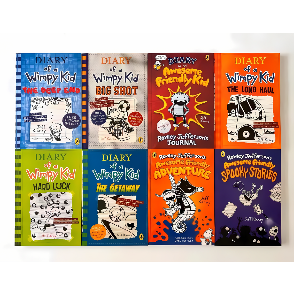 Diary of a Wimpy Kid 1-20 Books Complete Collection Boxed Set Paperback