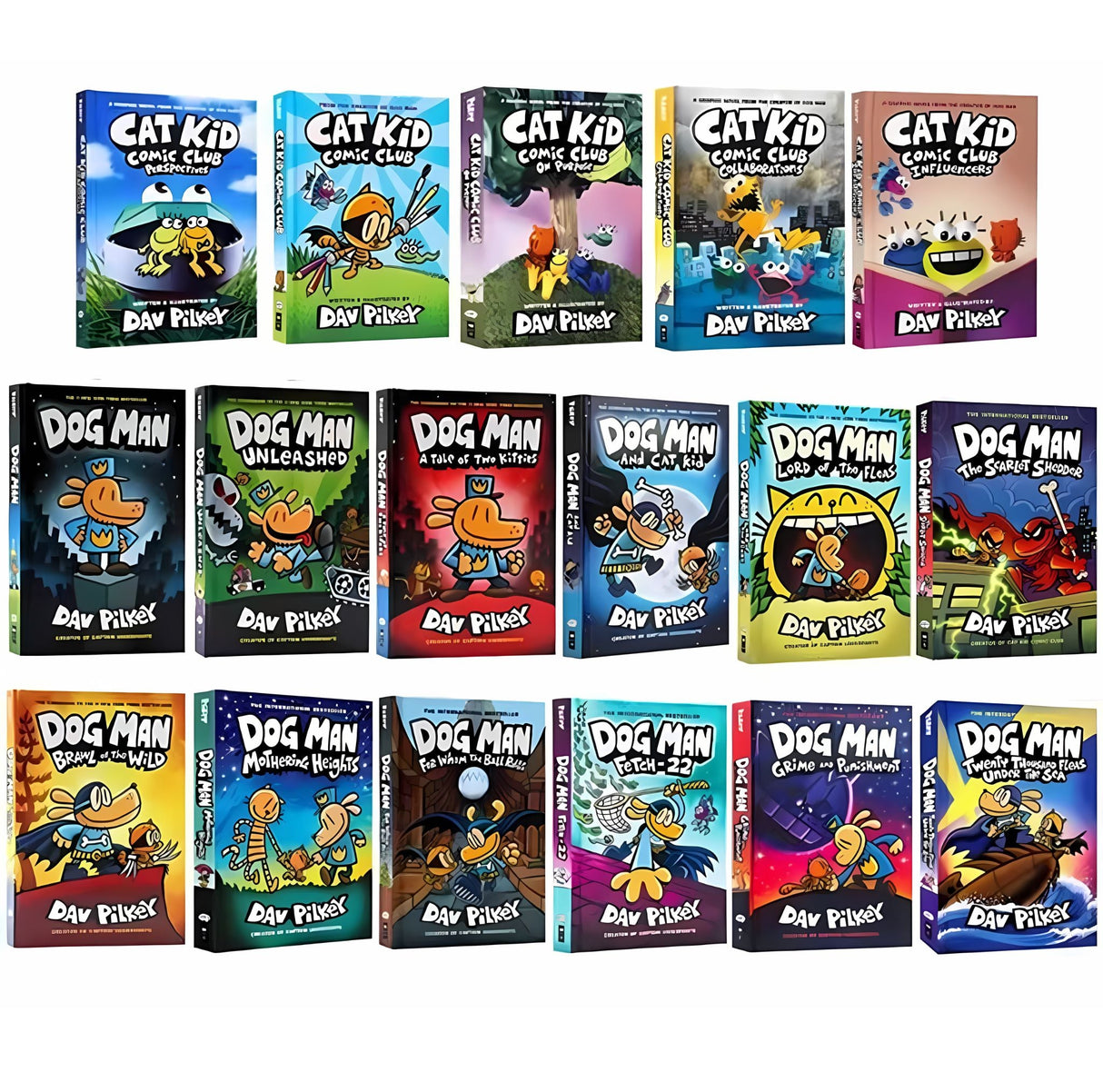 Dog Man 18 books