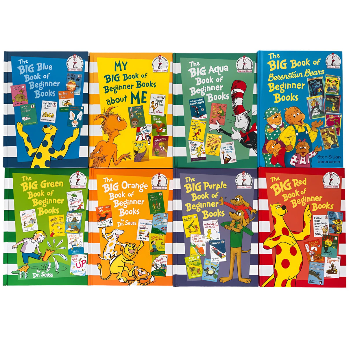 Dr. Seuss The Big Book of Beginner Books Hardcover 8 Volumes