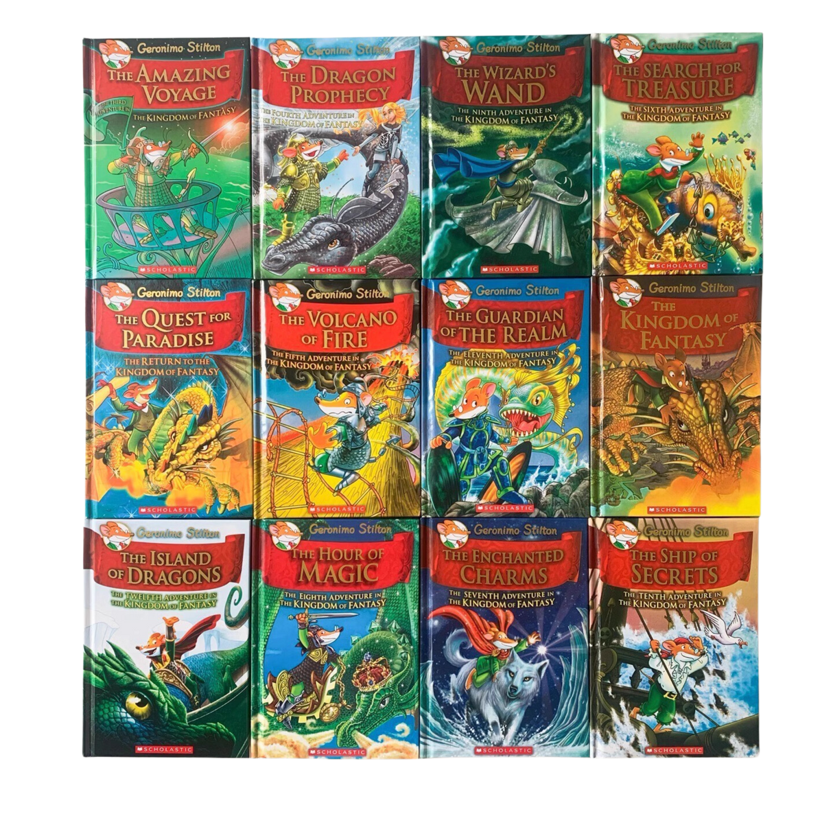 Geronimo Stilton The Kingdom of Fantasy 15 books
