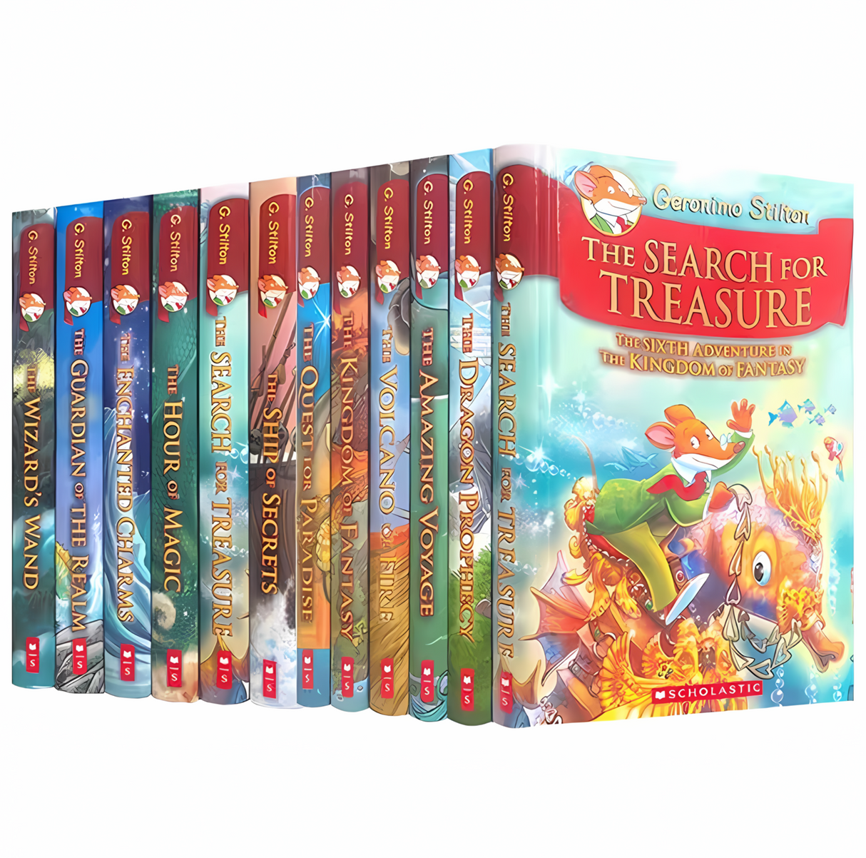 Geronimo Stilton The Kingdom of Fantasy 15 books