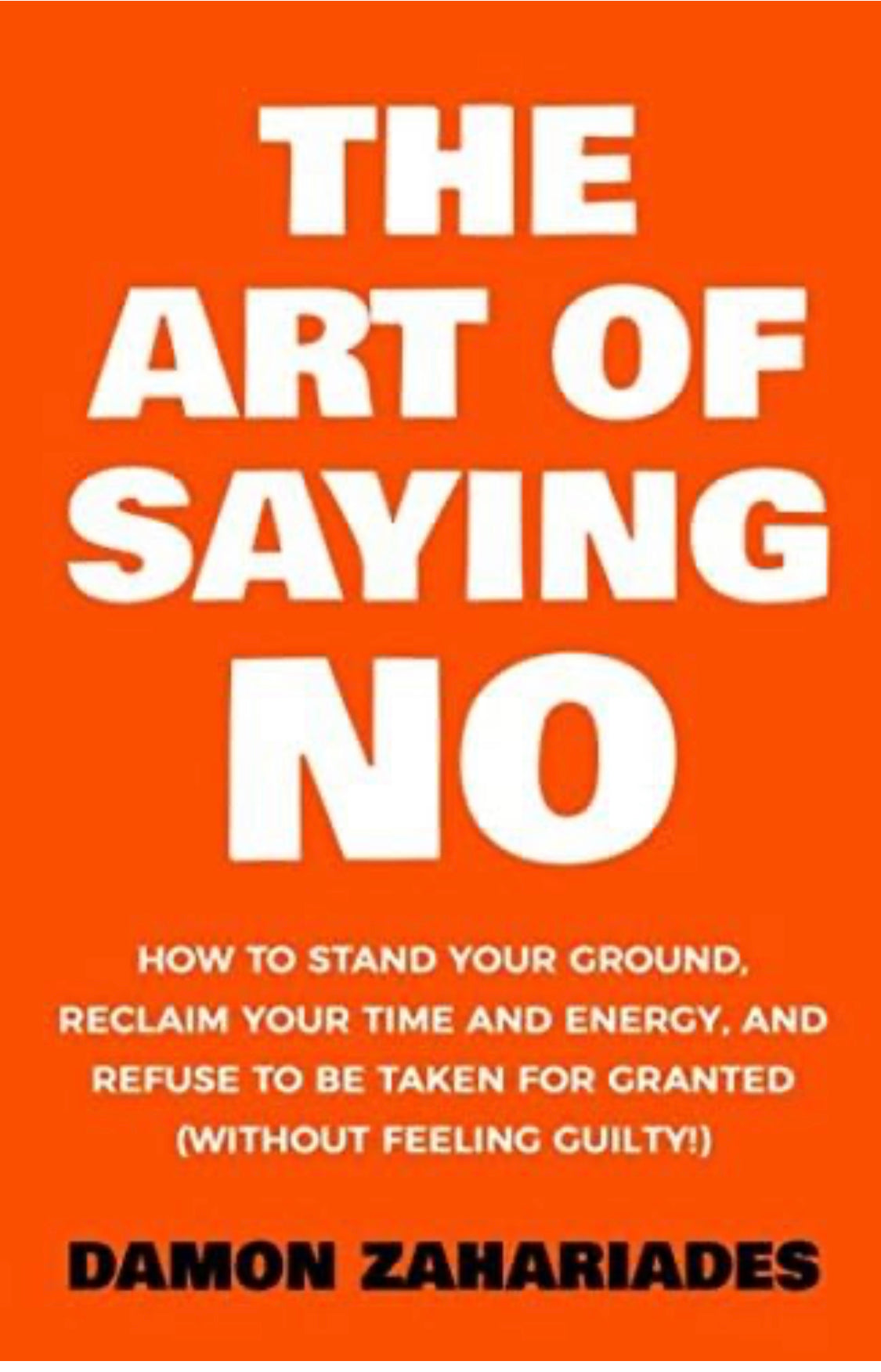 The Art Of Saying NO - ReadMoreDXB