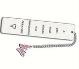 Stainless Steel Bookmark, Enthusiasts Bookmark, Inspirational Graduation Gifts For Girls, Students, Mothers, Grandmothers, Teachers, Colleagues, Christmas Birthday Gifts