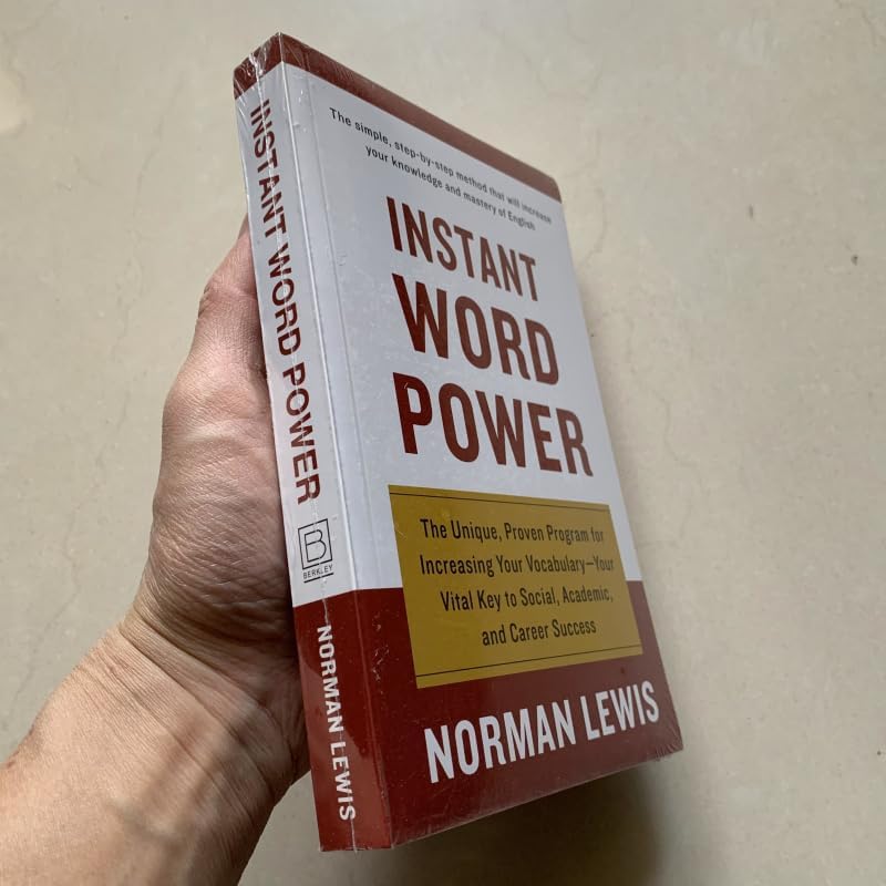 Instant Word Power By Norman Lewis In English Vocabulary Study Learning Reading Educational Book for Children