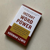 Instant Word Power By Norman Lewis In English Vocabulary Study Learning Reading Educational Book for Children