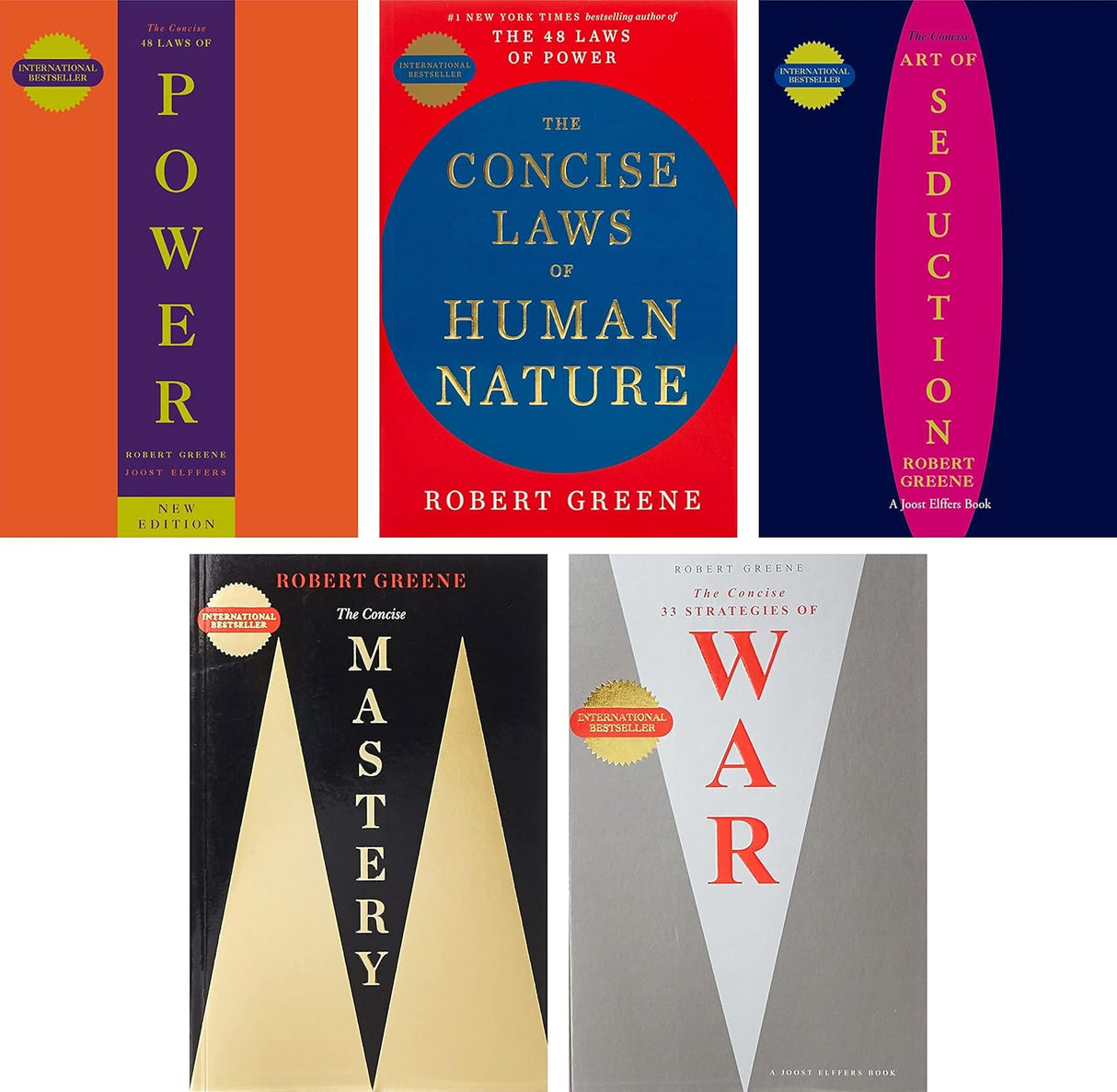 Robert Greene 5 Books Collection Set