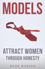 Book cover with a red tie and text about attracting women through honesty