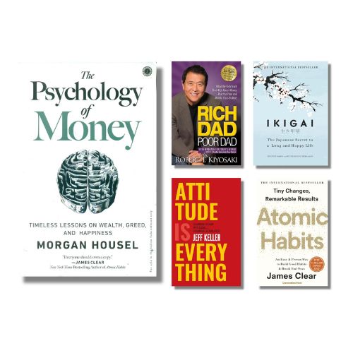 [Combo] 5-in-1 Life-Changing Success & Mindset Book Set (Paperback)