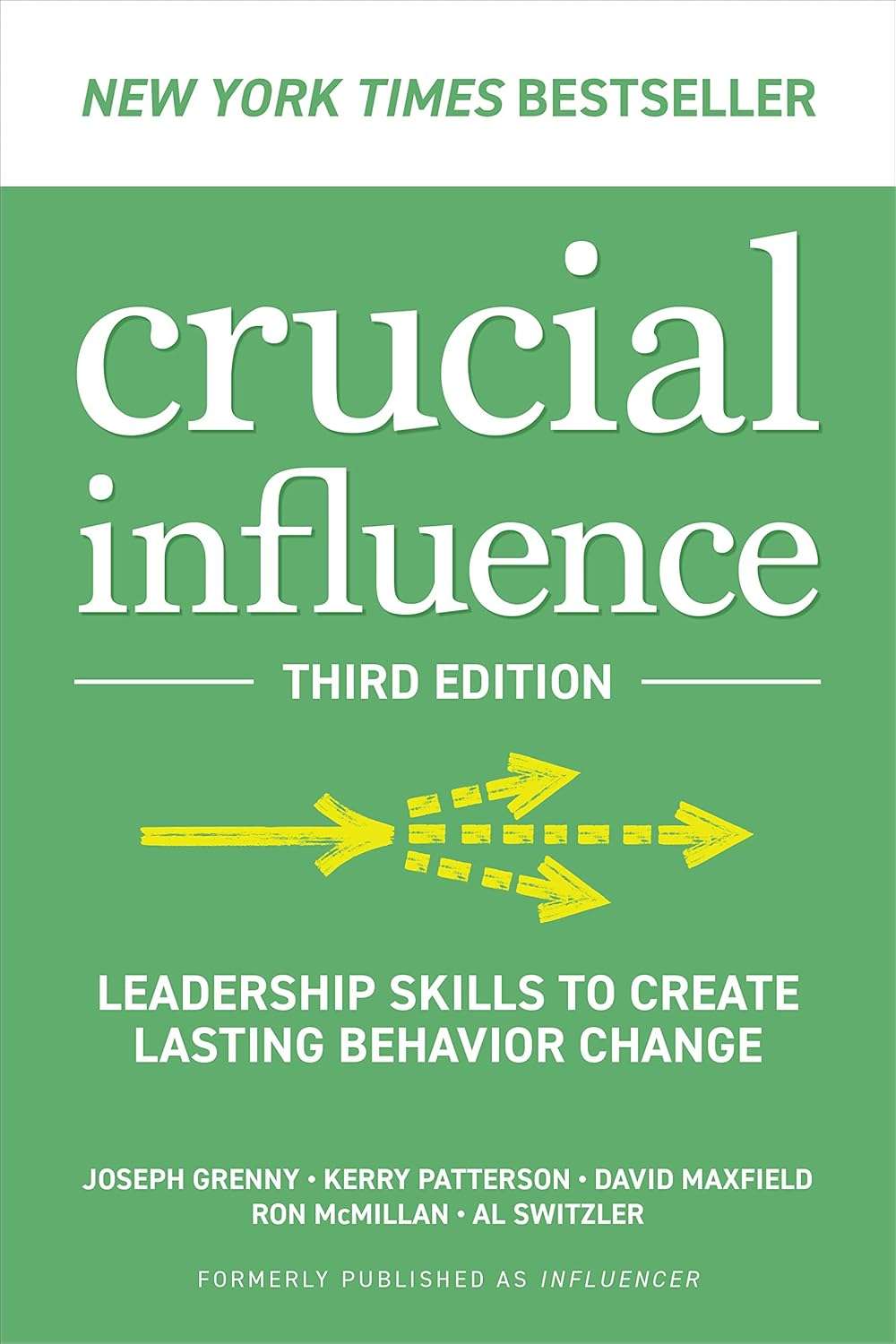 Crucial Influence by Joseph Grenny (paperback)