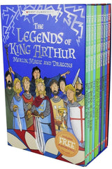 The Legends of King Arthur Merlin, magic and dragons 10 books boxed set