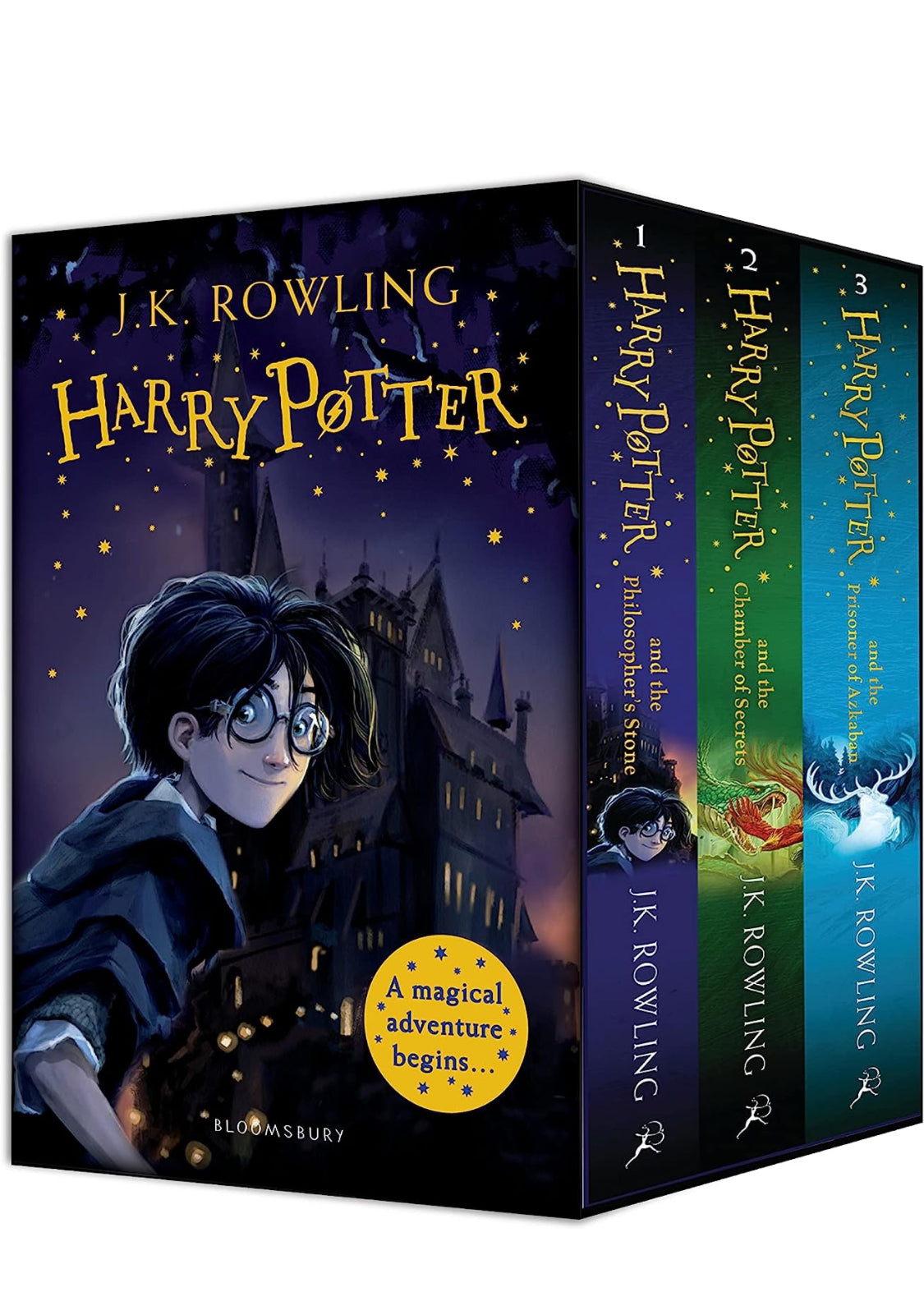 Harry Potter 1–3 Box Set: A Magical Adventure Begins