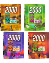 2000 Core English Words Level 1-4 Vocabulary Series Primary School Common Dictionary Books Livros for Kids Learning English