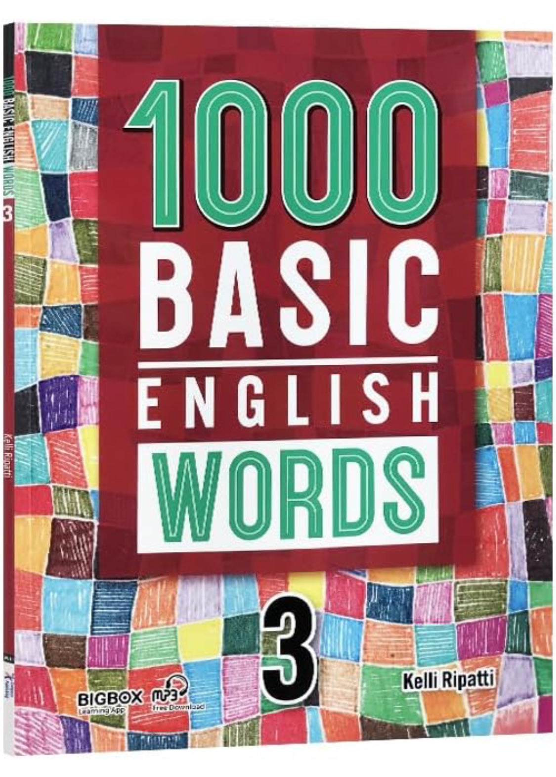 4 Books/Set 1000 BASICs English Words Level 1-4 Primary School Common English Words Dictionary Book