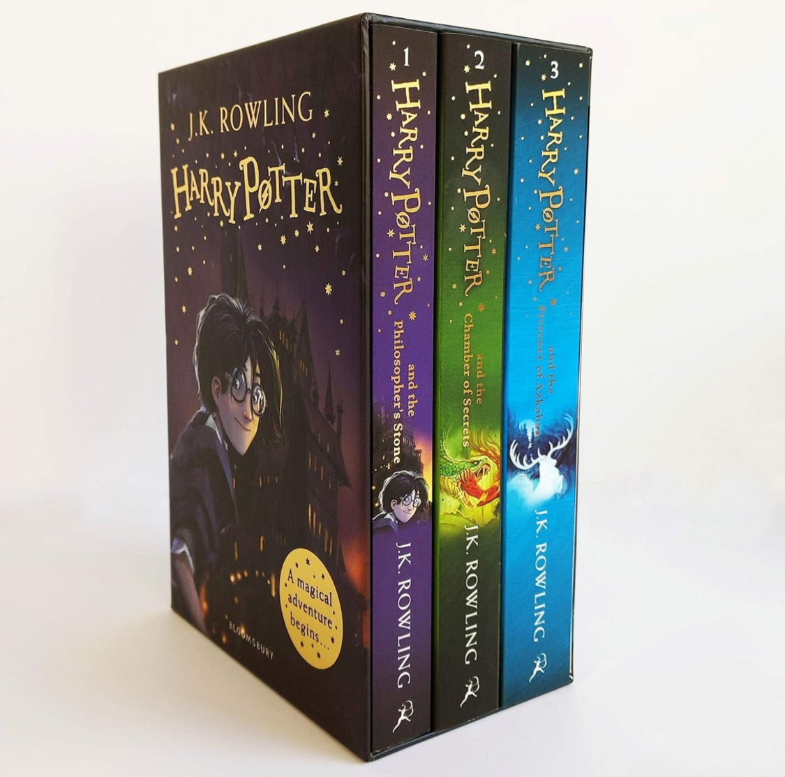 Harry Potter 1–3 Box Set: A Magical Adventure Begins