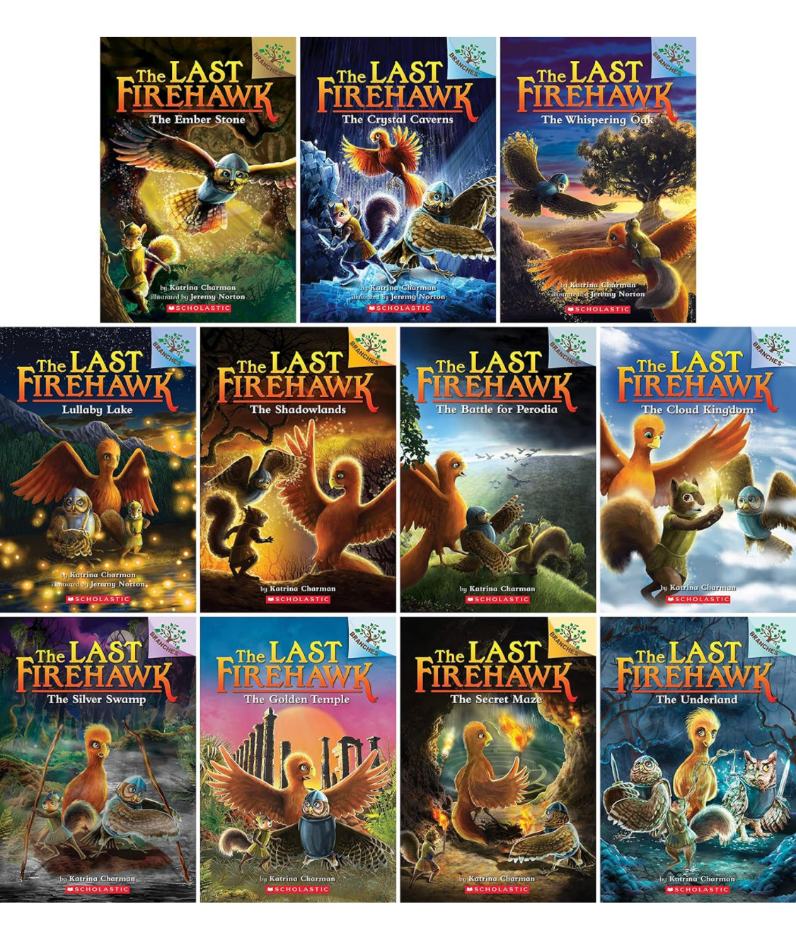 The Last Firehawk Complete Series Set (Books 1-11)