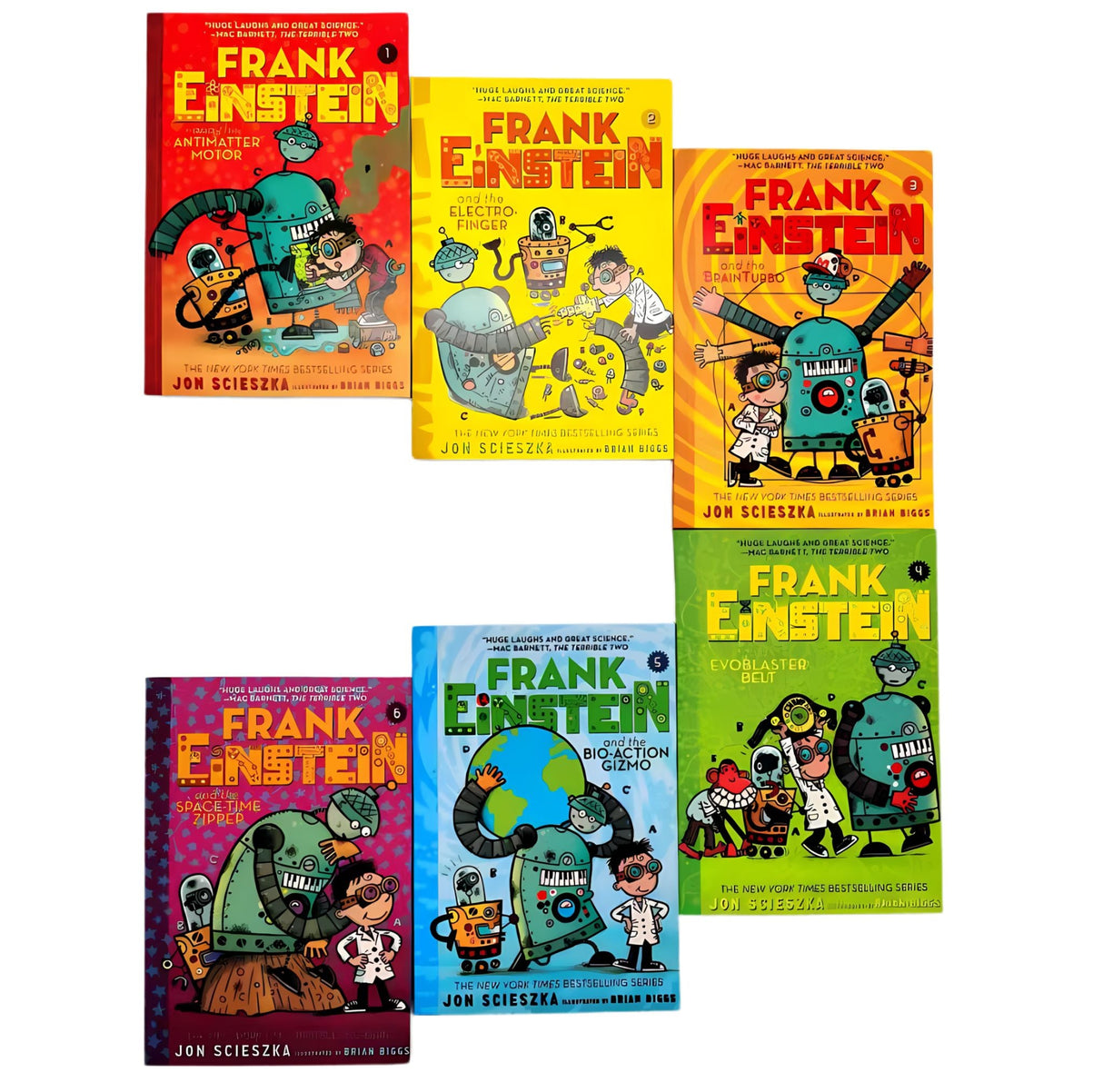 Frank Einstein 6 books