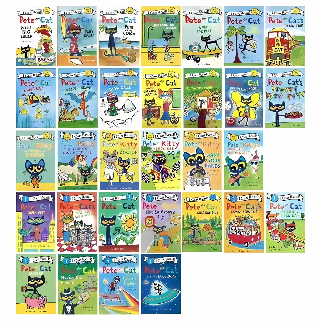 I Can Read Pete the Cat 31 books