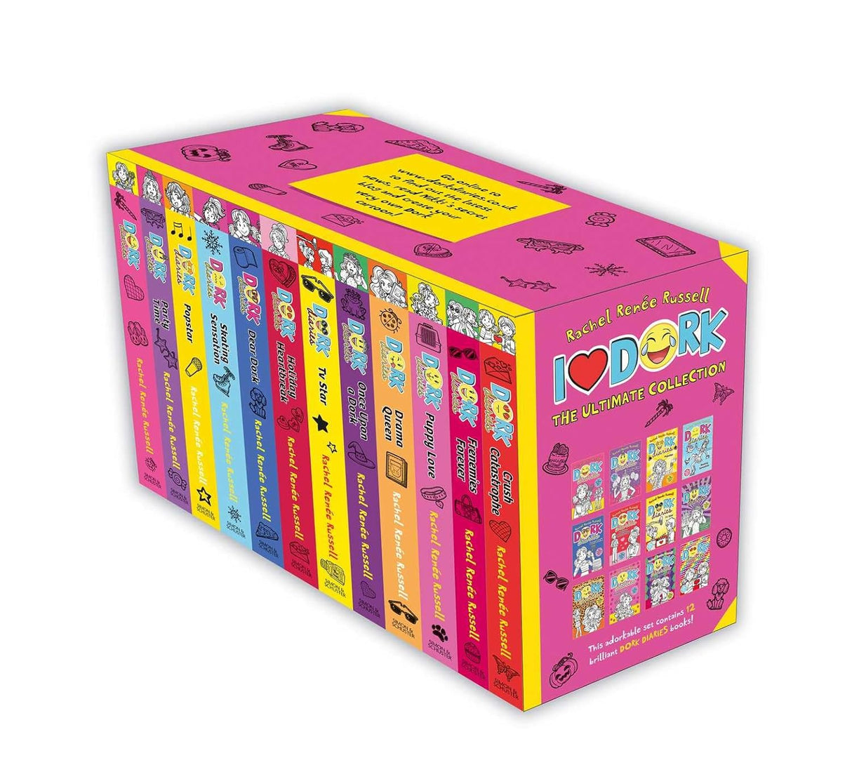 I Love Dork Box set 01-12 by Rachel Renee Russell