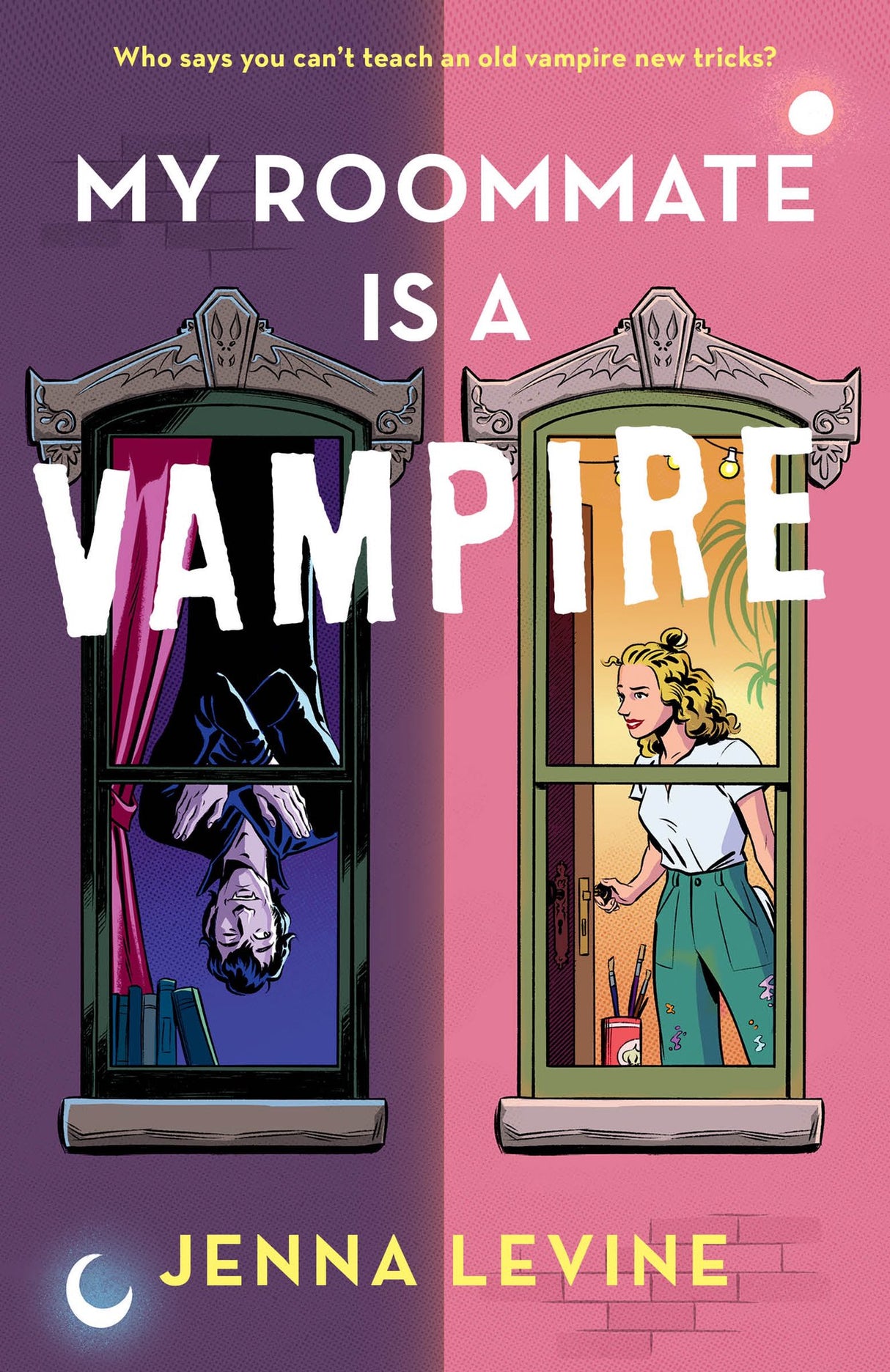 My Roommate Is a Vampire by Jenna Levine (paperback)