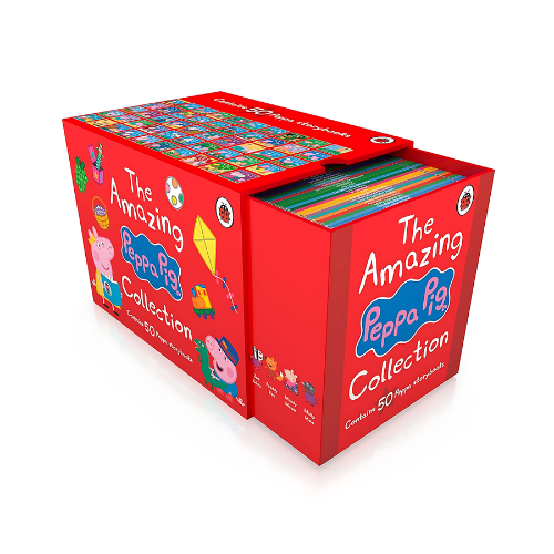 PEPPA PIG: THE AMAZING COLLECTION (1-50 BOX) (RED)
