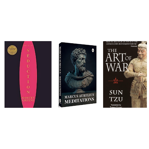 The Art Of Seduction + Meditations + The Art of War (paperback)