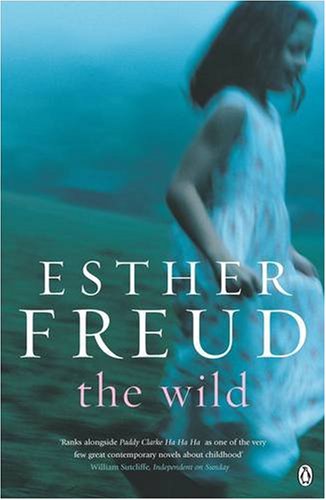 Book cover of 'The Wild' by Esther Freud with a woman in a white dress against a blue underwater background.
