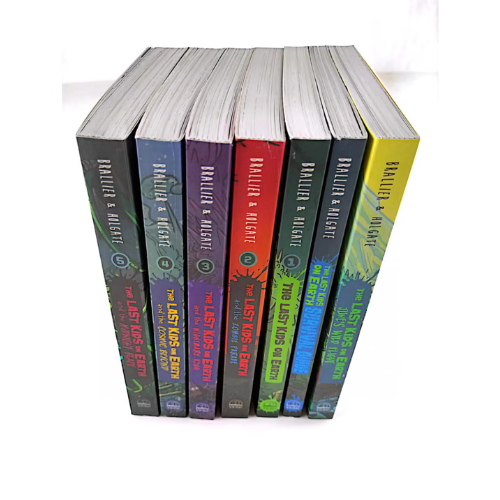The Last Kids On Earth Series Books 1 - 7 Collection Set By Max Brallier (Last Kids On Earth, Zombie Parade, Nightmare King, Cosmic Beyond, Midnight Blade