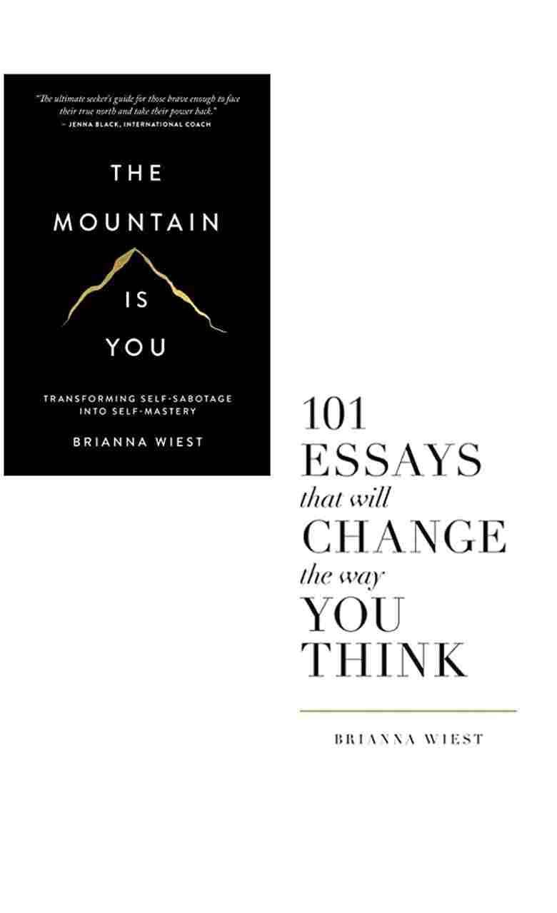 TheMountain is You + 101 Essays That Will Change The Way You Think (Paperback)