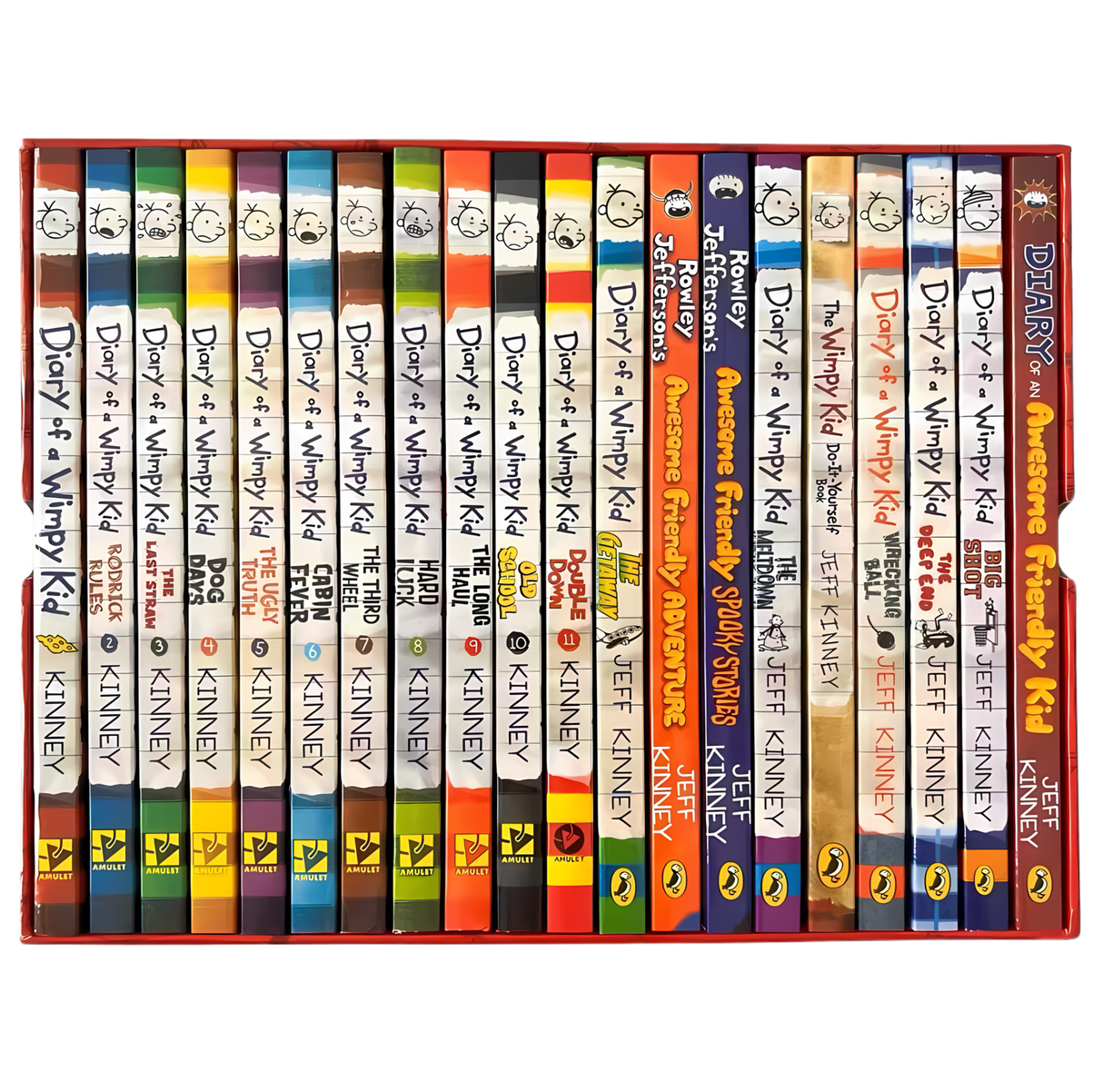 Diary of a Wimpy Kid 1-20 Books Complete Collection Boxed Set Paperback