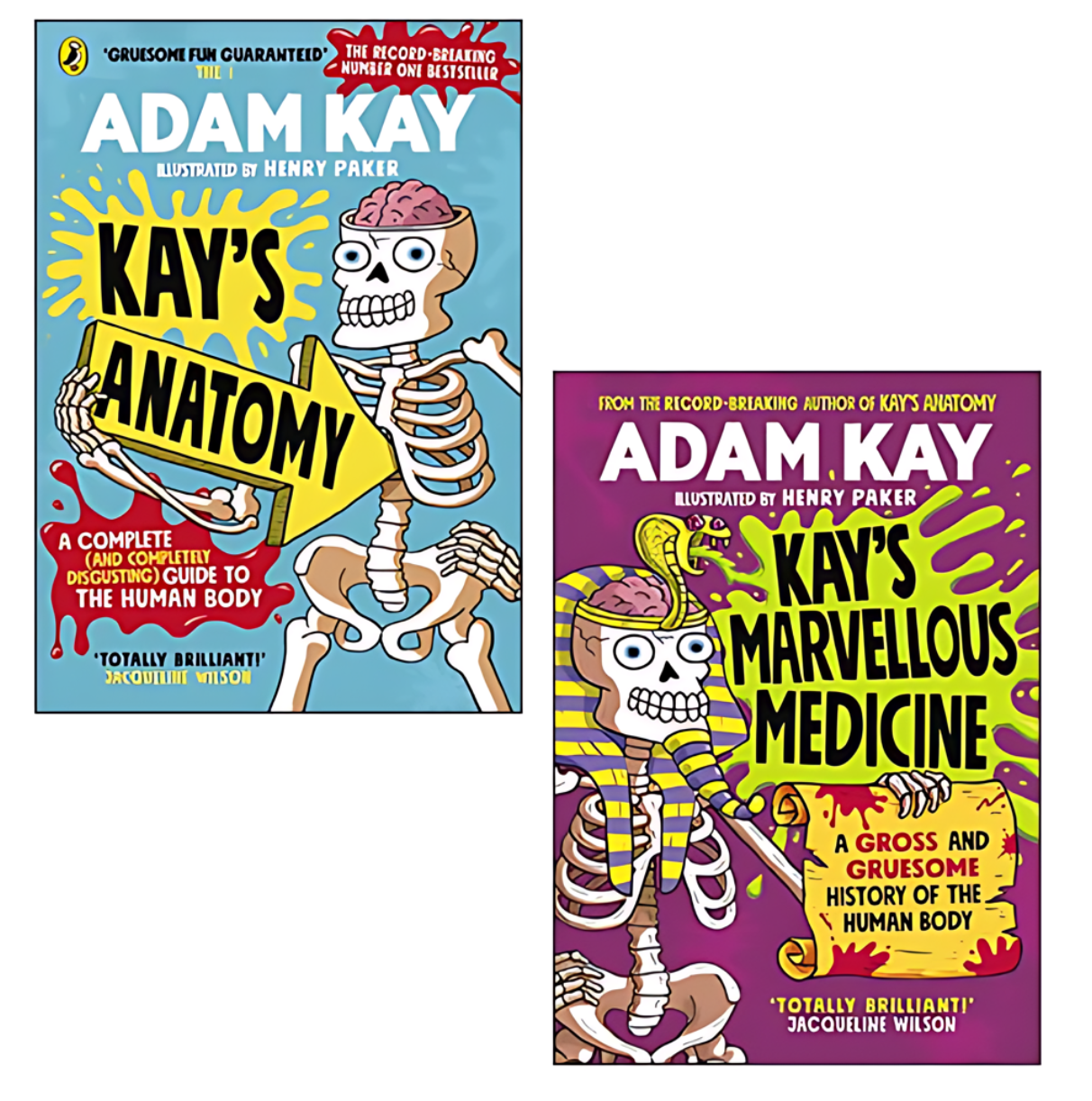 Adam Kay 2 Books Collection Set (Kay's Marvellous Medicine, Kay’s Anatomy)