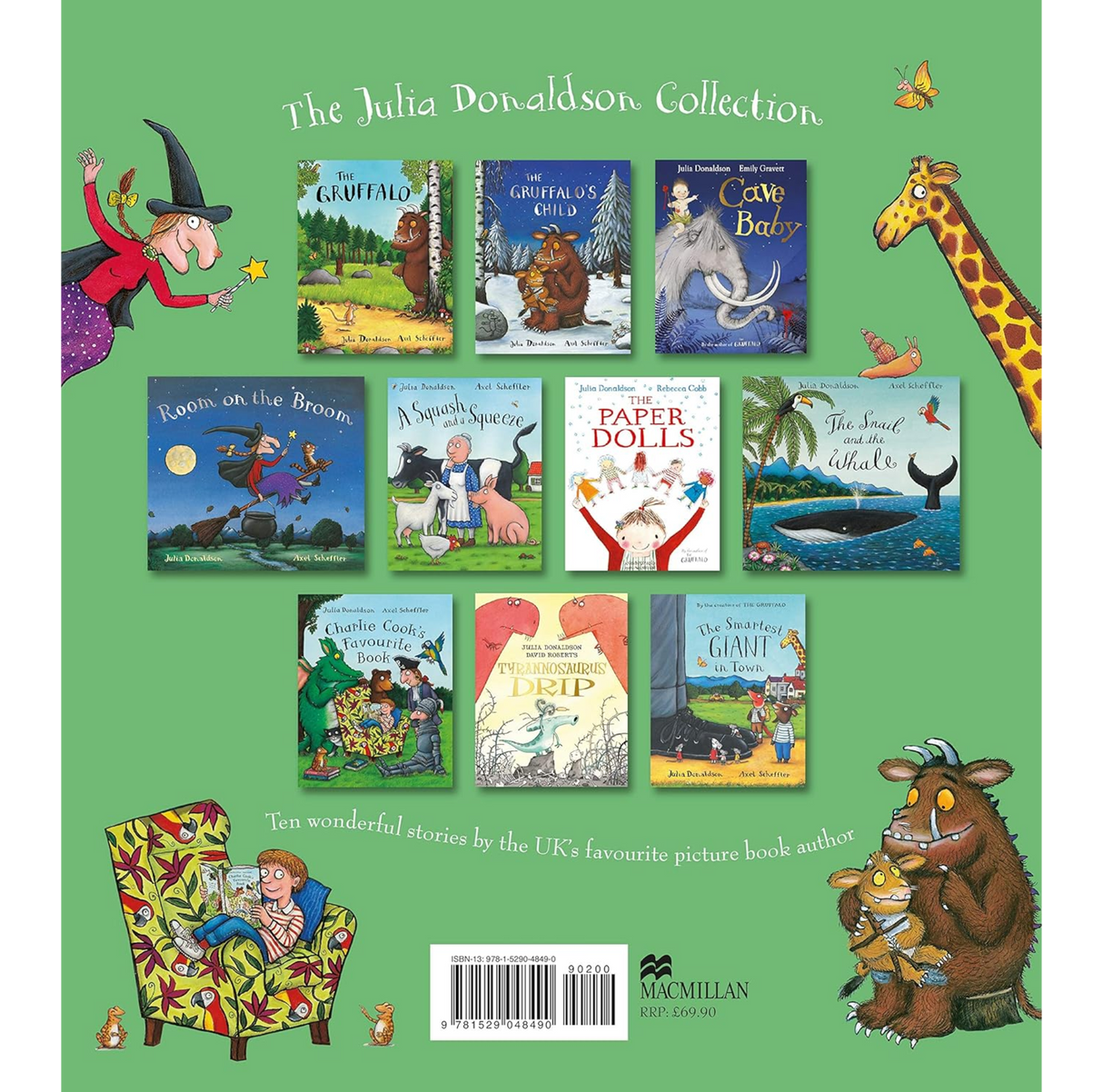 Julia Donaldson Collection 2020 10 books