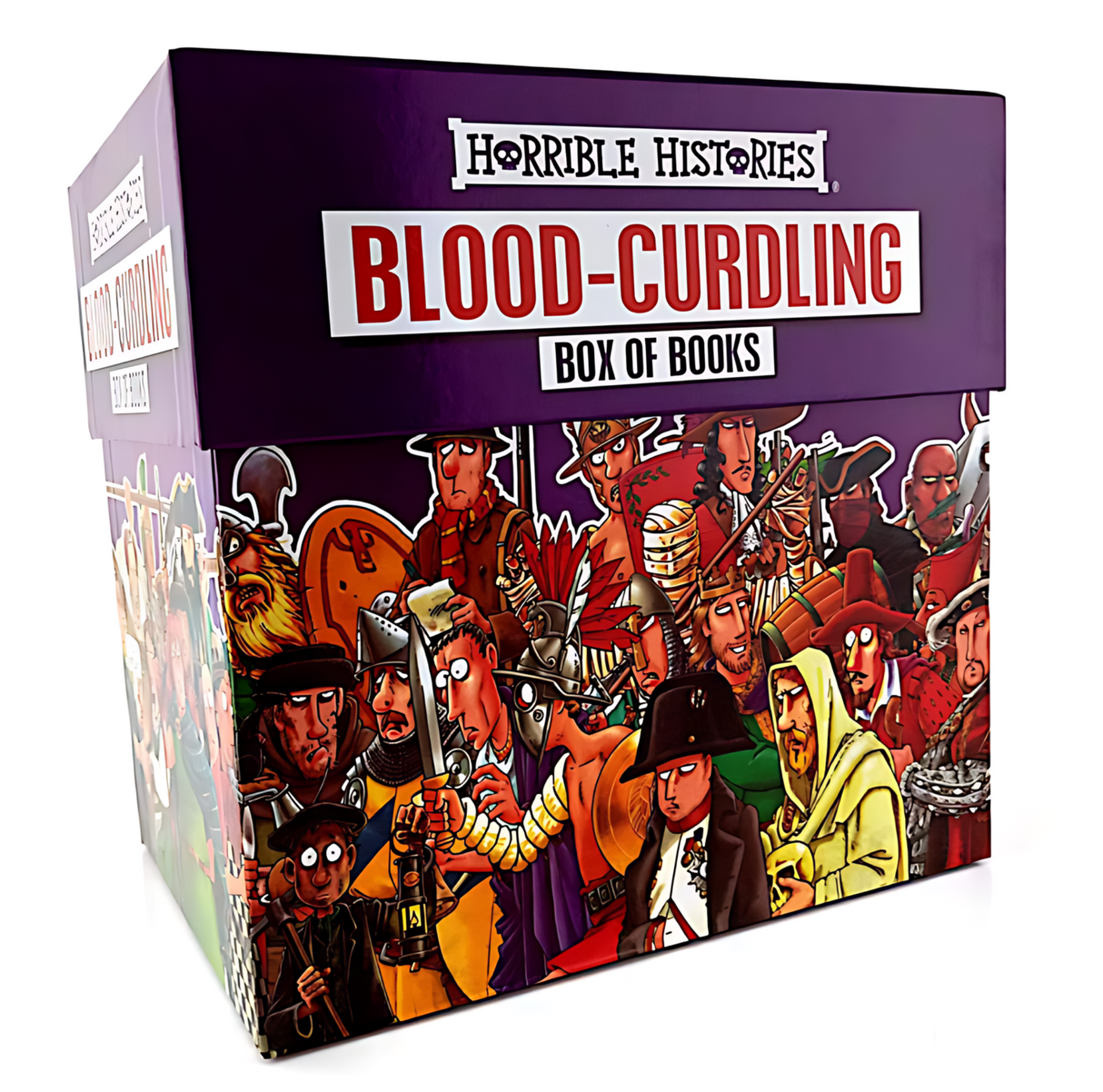 Horrible Histories Blood-Curdling box of book: 20 books