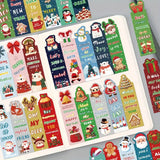 Christmas Themed Cartoon Bookmark (FREE)